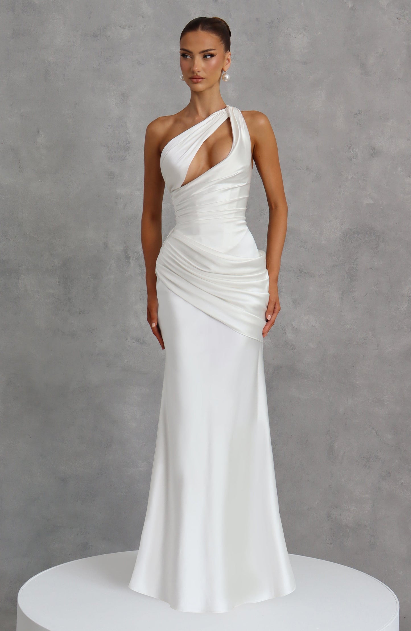 Robe Longue Emina - Ivoire