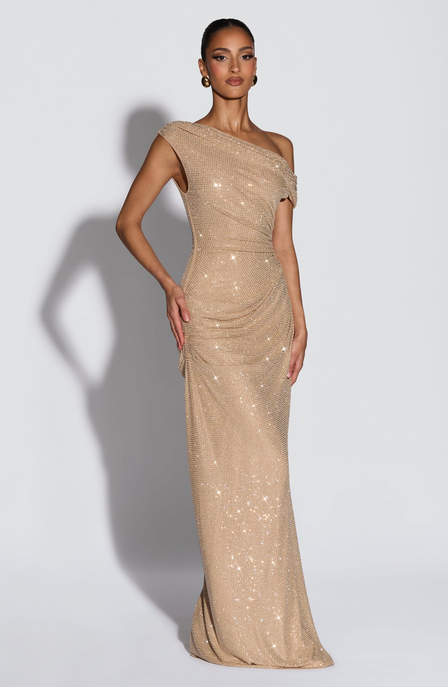 Robe Longue Ottilie - Doré
