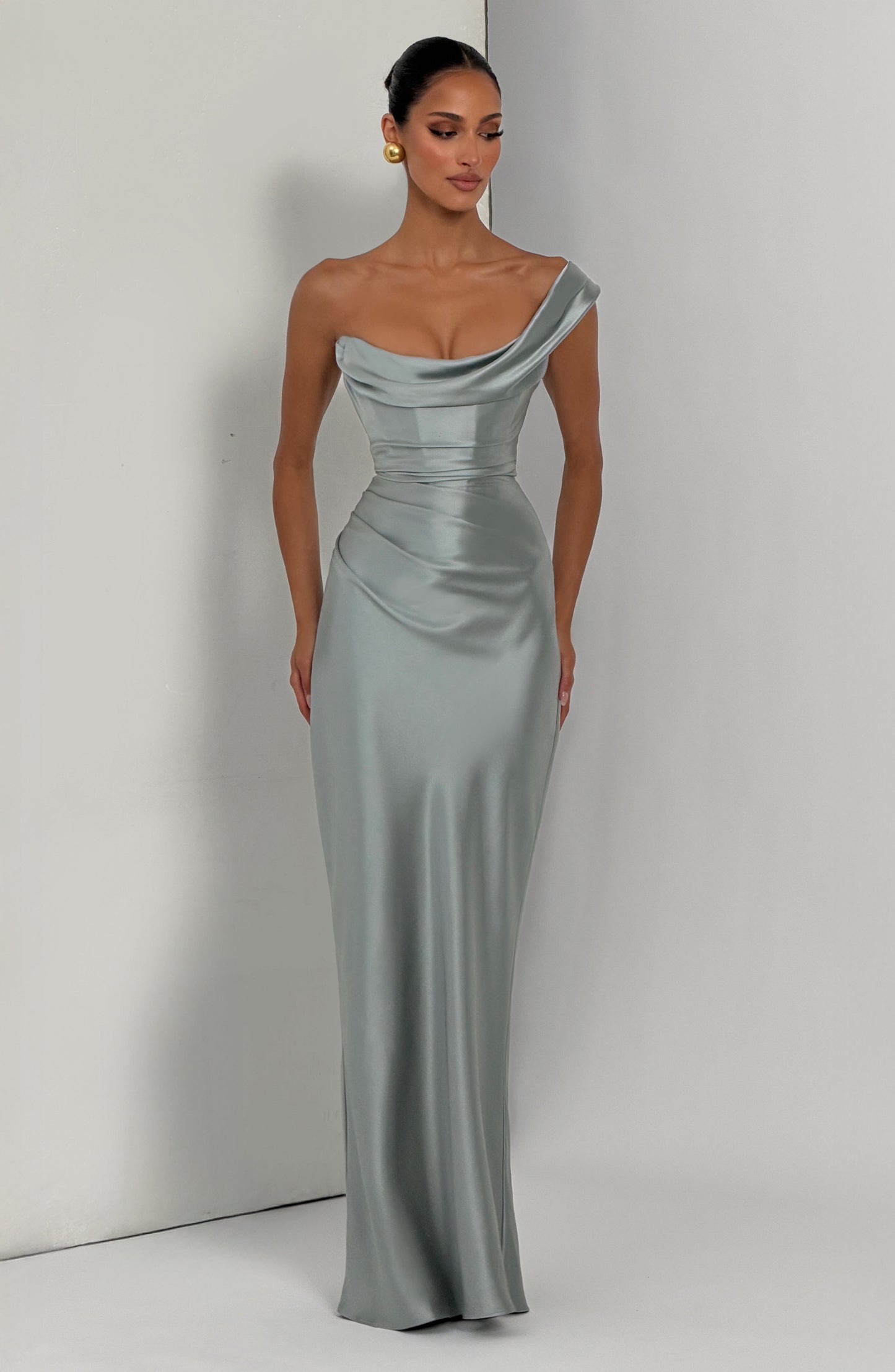 Robe Longue Thalassa - Vert Sauge