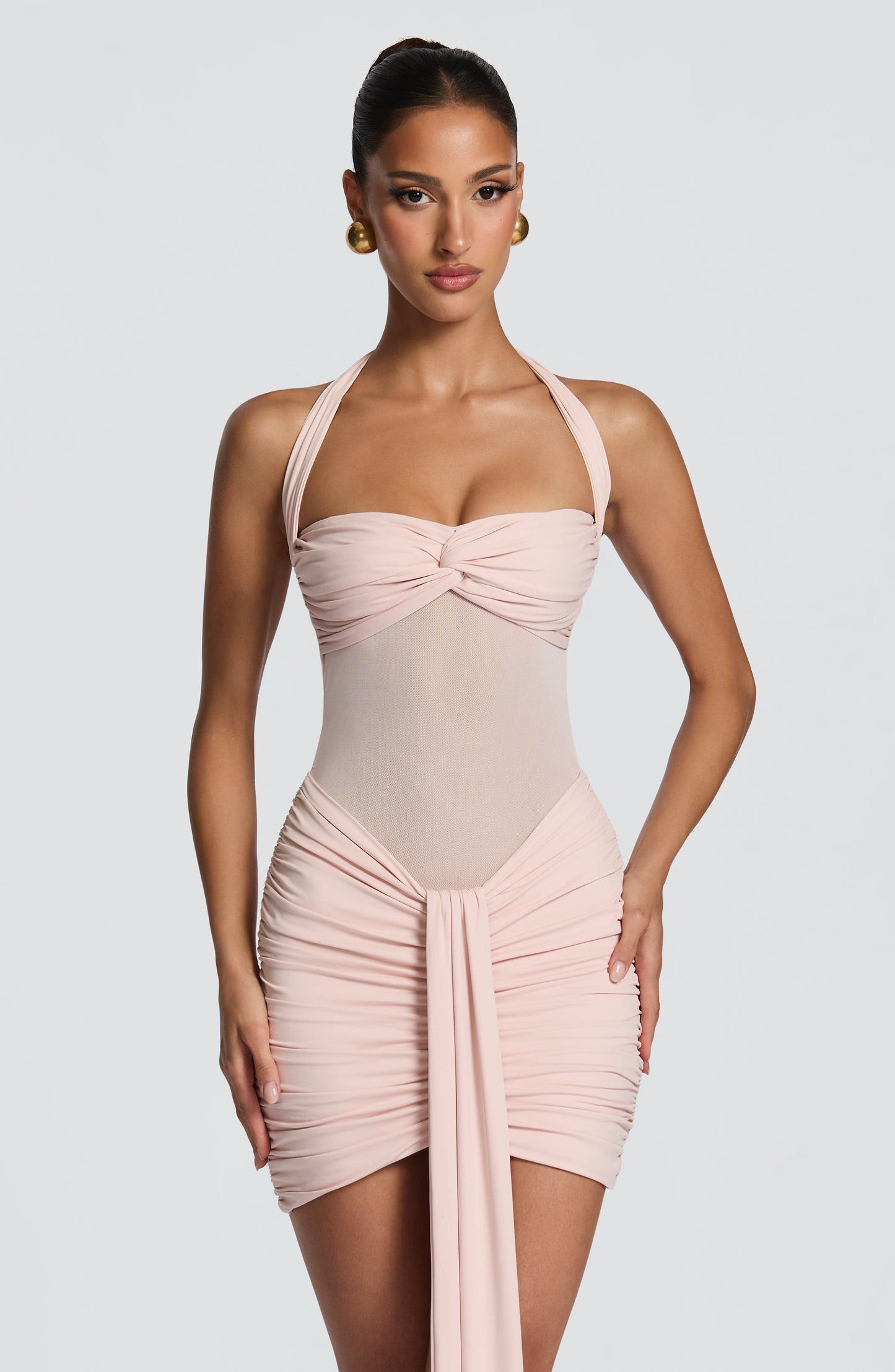 Robe Courte Courte - Soft blush