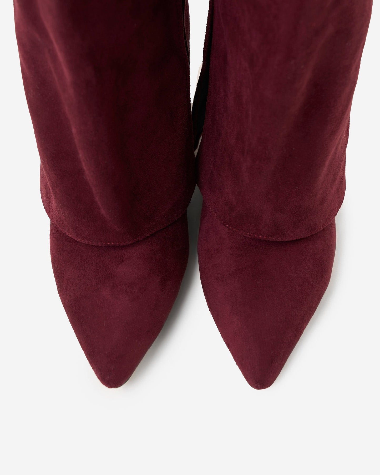 Robe Bottes hautes en suède lavista - bordeaux