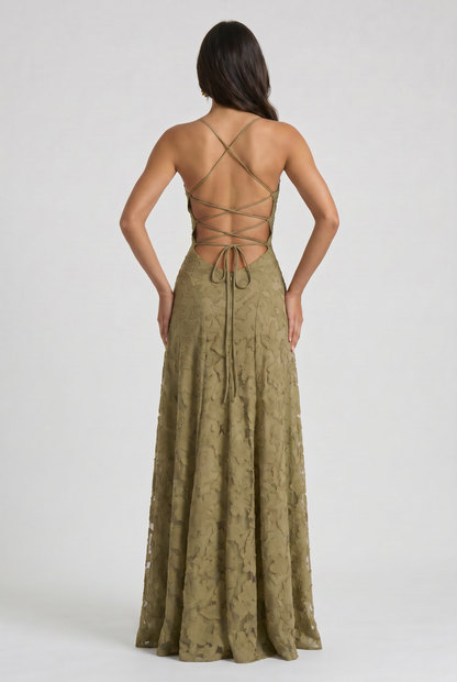 Robe Maxi Louise - Sauge