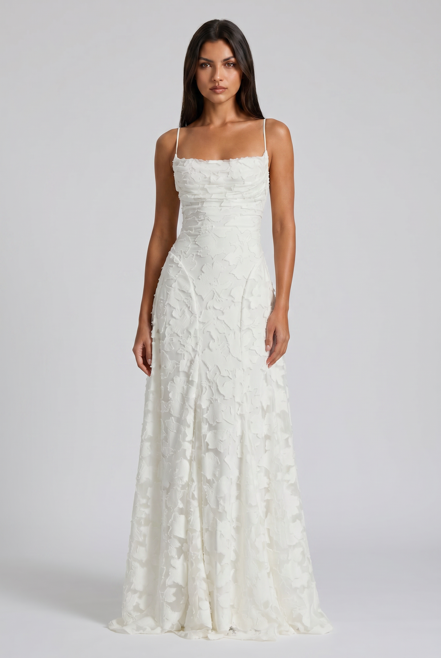 Robe Maxi Louise - Ivoire