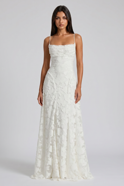Robe Maxi Louise - Ivoire