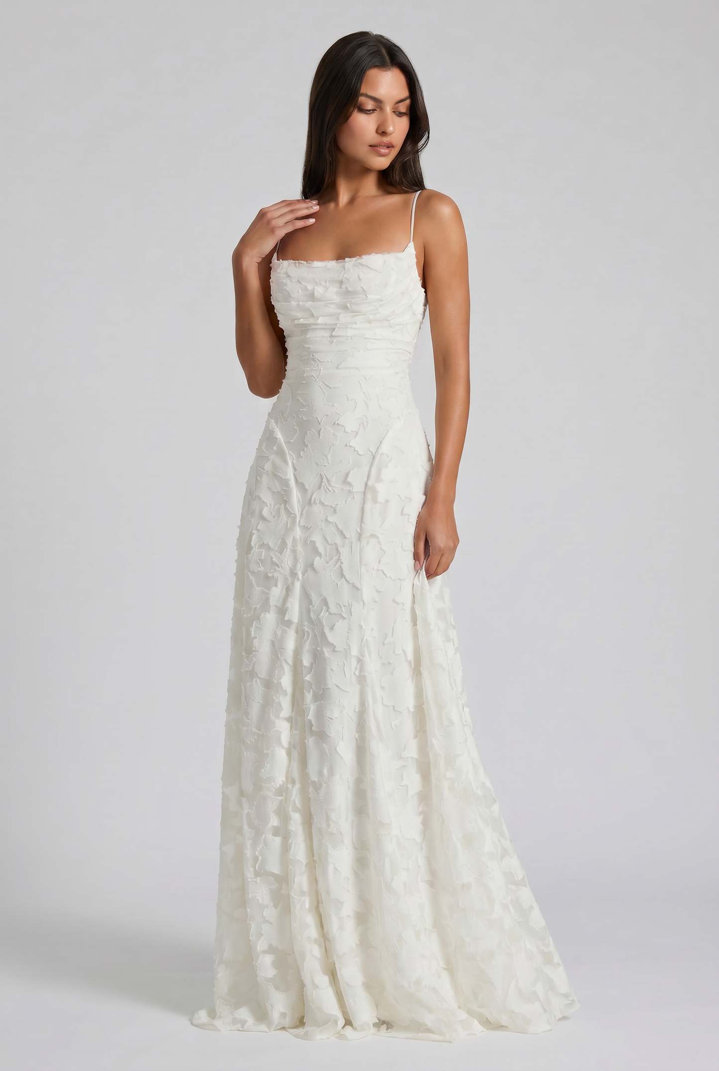 Robe Maxi Louise - Ivoire