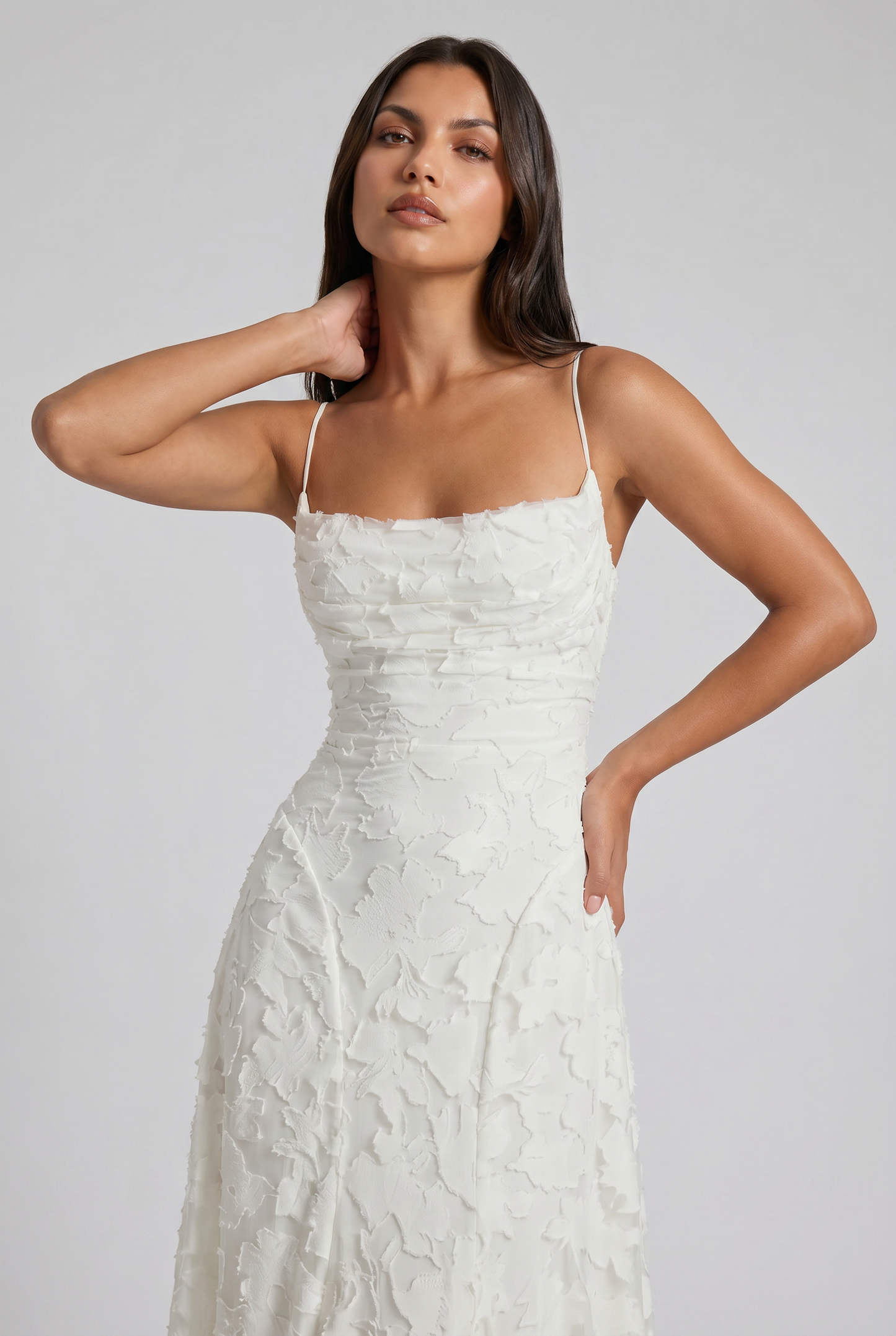 Robe Maxi Louise - Ivoire