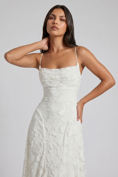 Robe Maxi Louise - Ivoire