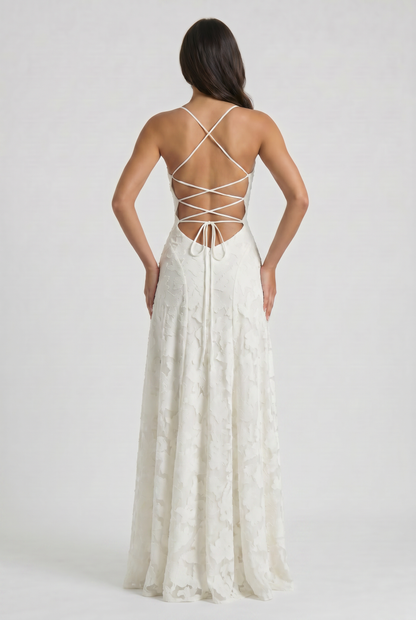Robe Maxi Louise - Ivoire