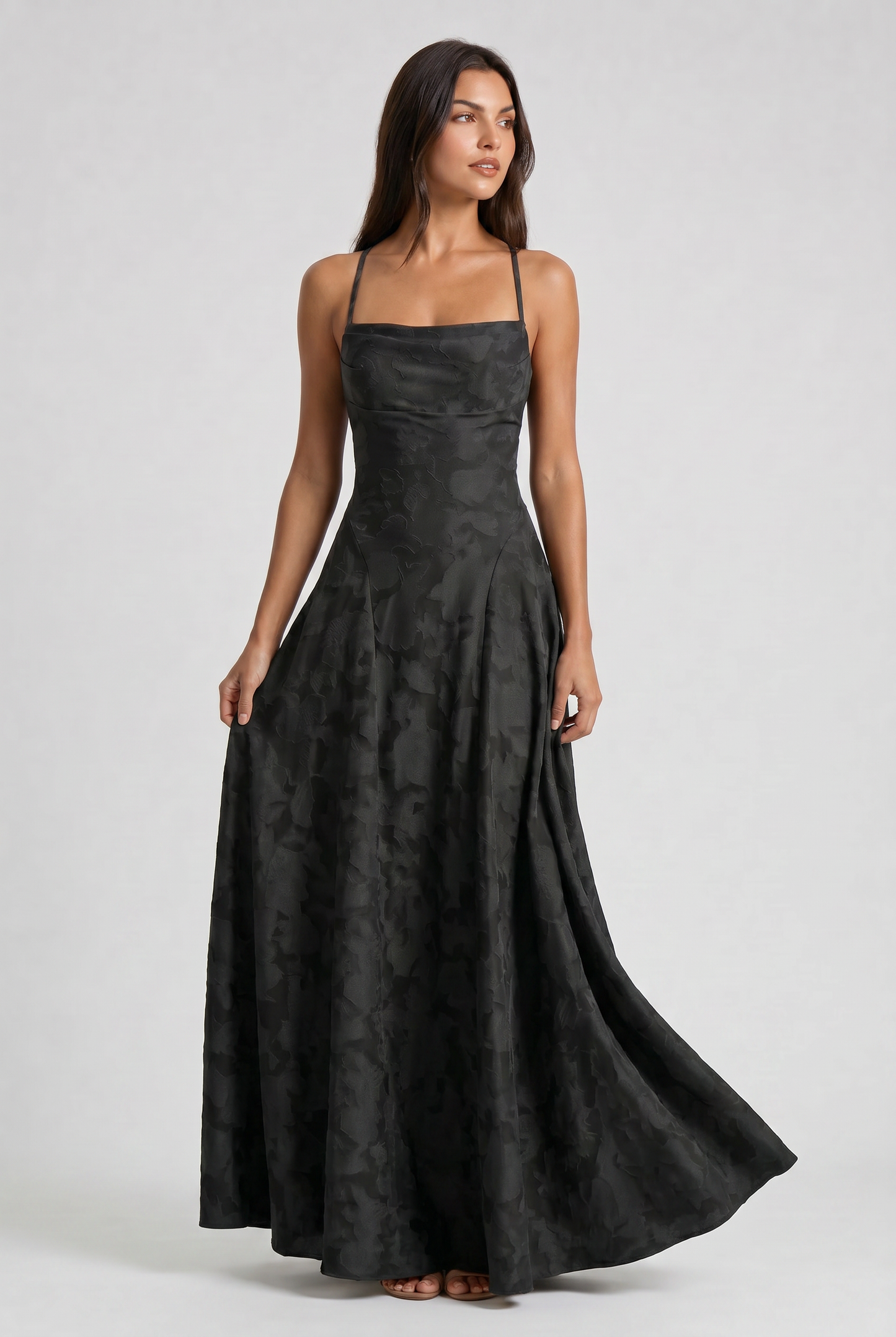 Robe Maxi Louise - Noir