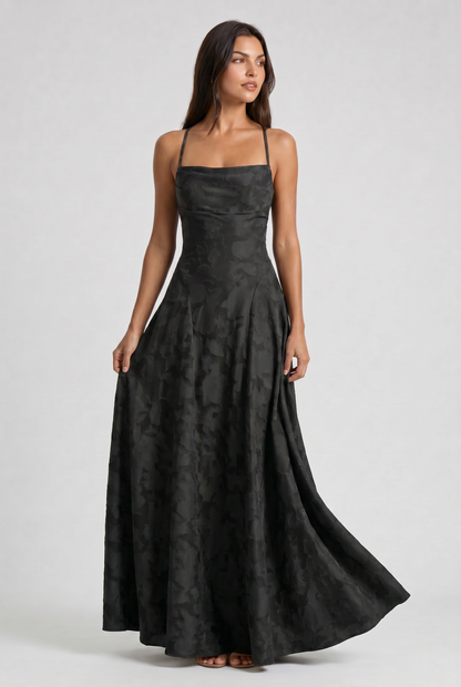 Robe Maxi Louise - Noir