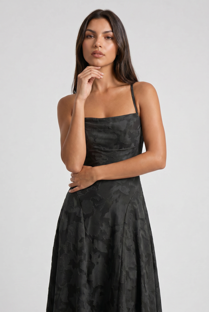 Robe Maxi Louise - Noir