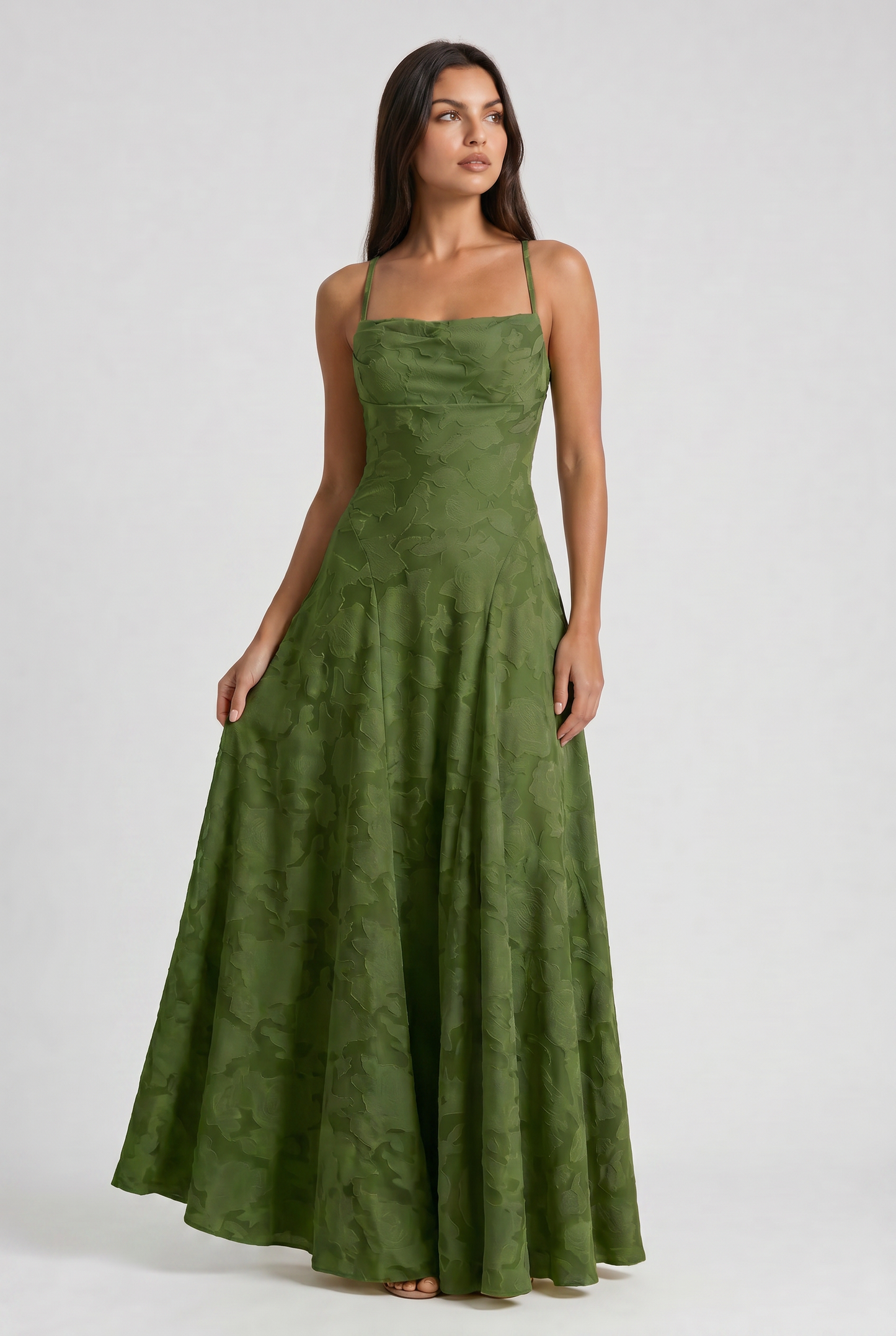 Robe Maxi Louise - Vert