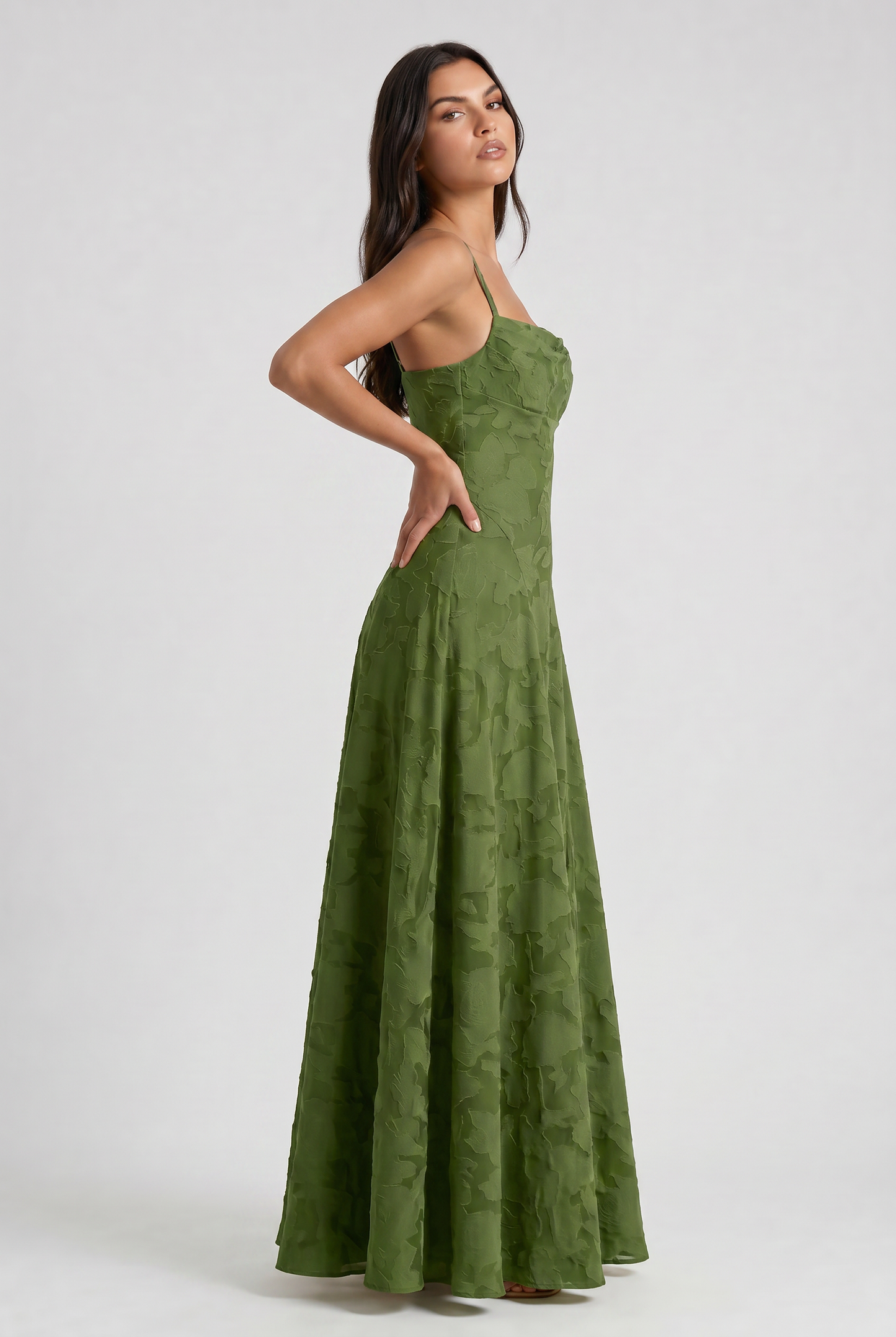 Robe Maxi Louise - Vert
