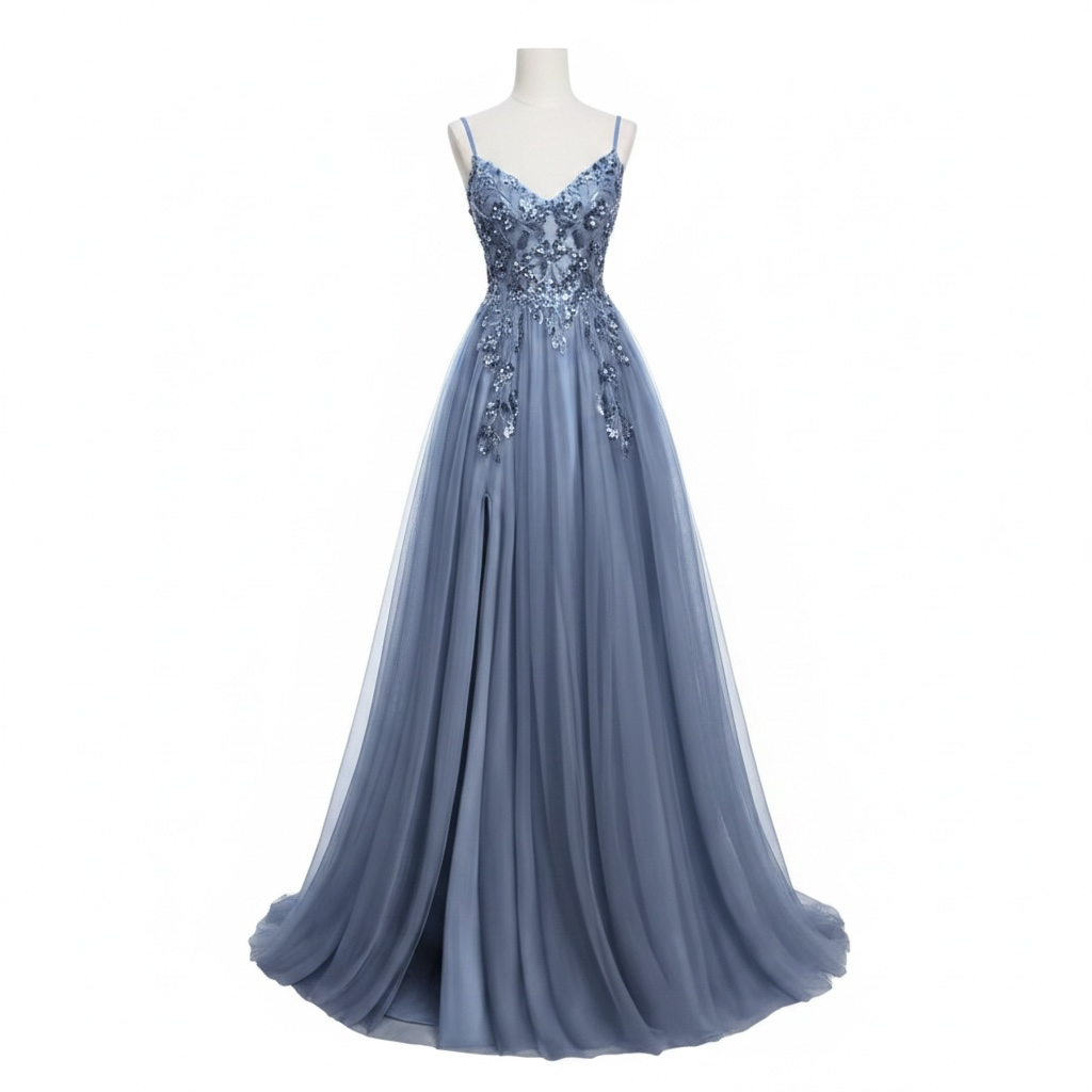 Robe de Soirée Longue Glamour – Robe de Luxe de la boutique Lovea Paris