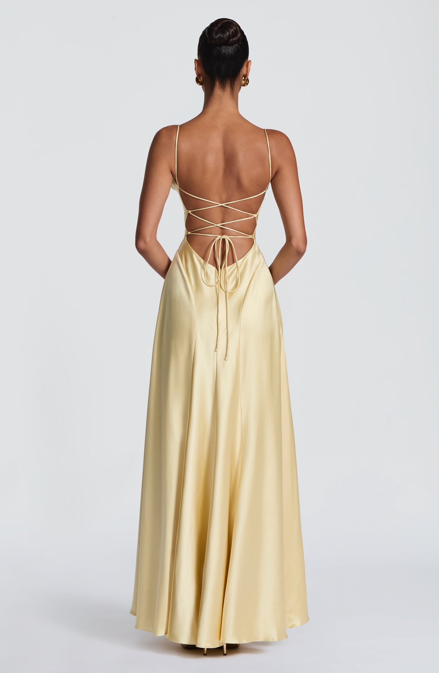 Robe Longue Adelina - Jaune Citron