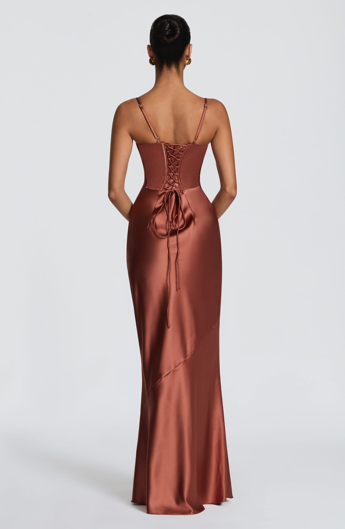 Robe Longue Longue - Rouille
