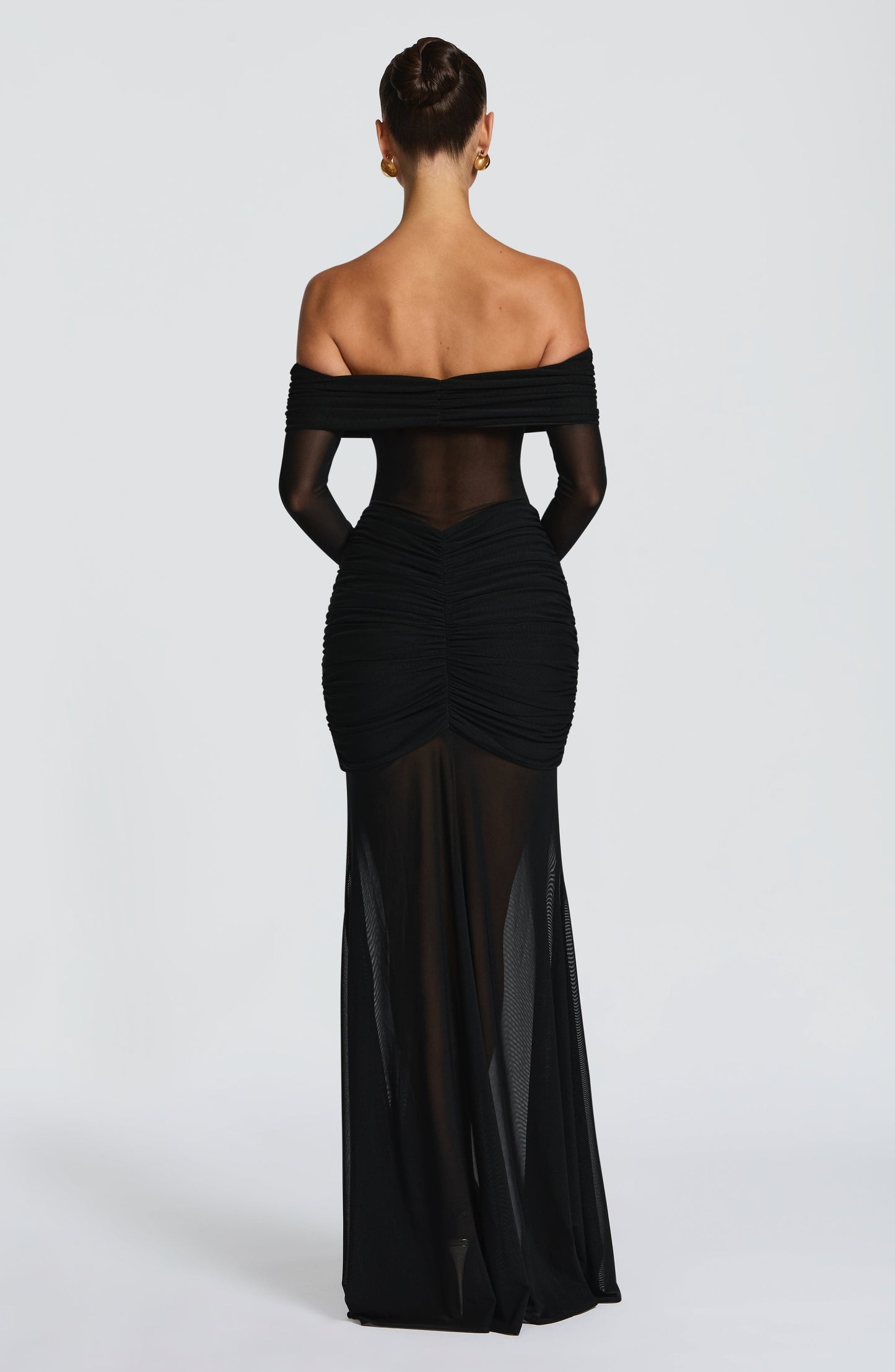Robe Longue Arlena - Noir