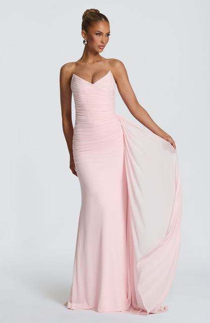 Robe Longue Longue - Blush