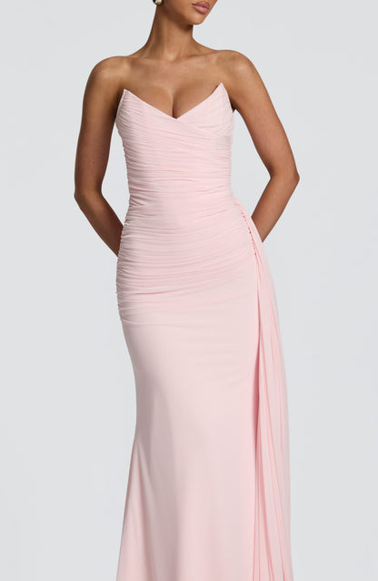 Robe Longue Longue - Blush