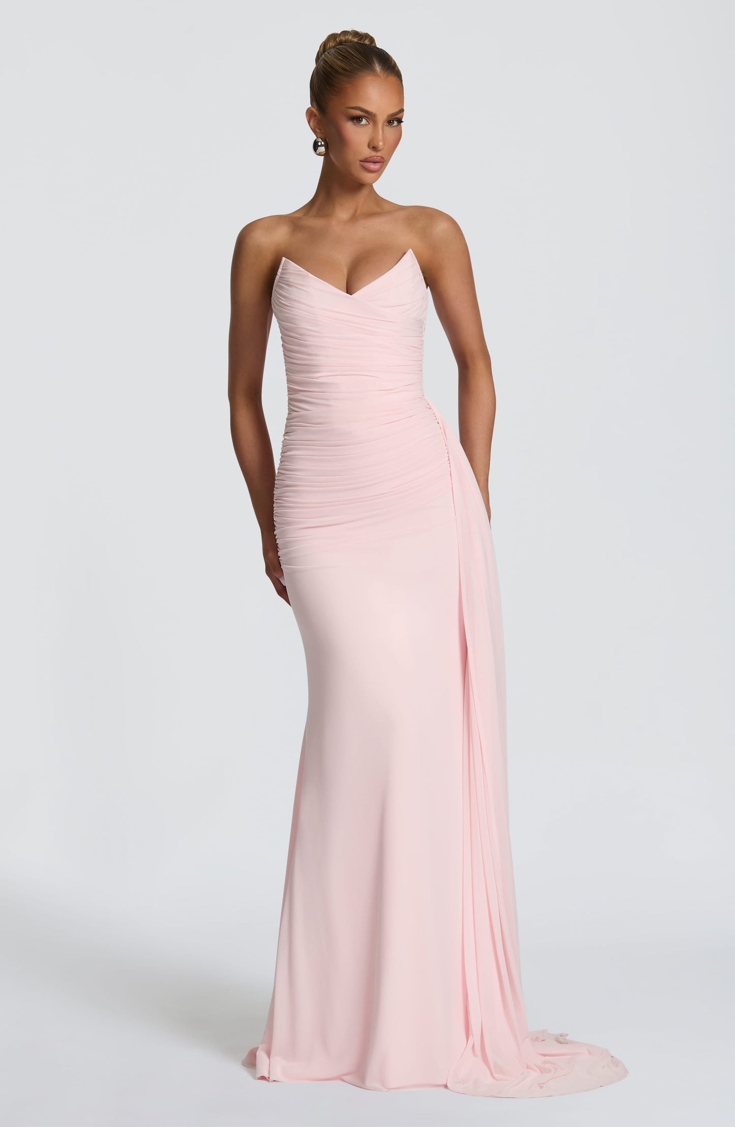 Robe Longue Longue - Blush