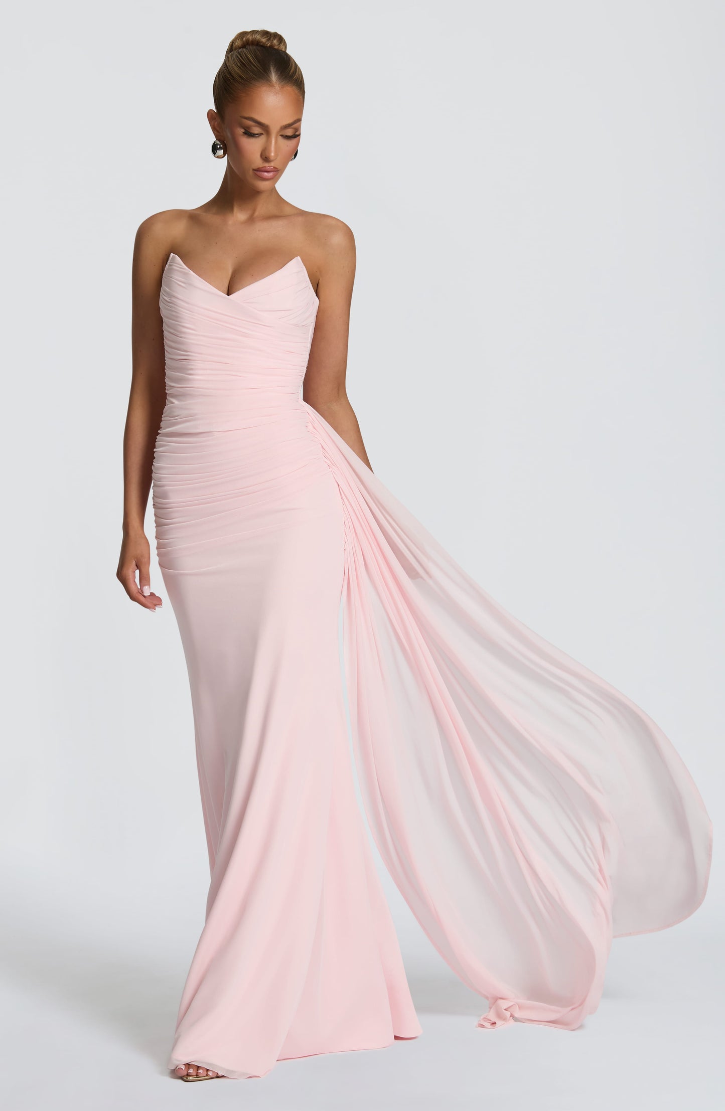 Robe Longue Longue - Blush