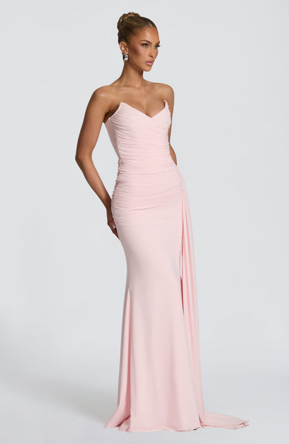 Robe Longue Longue - Blush