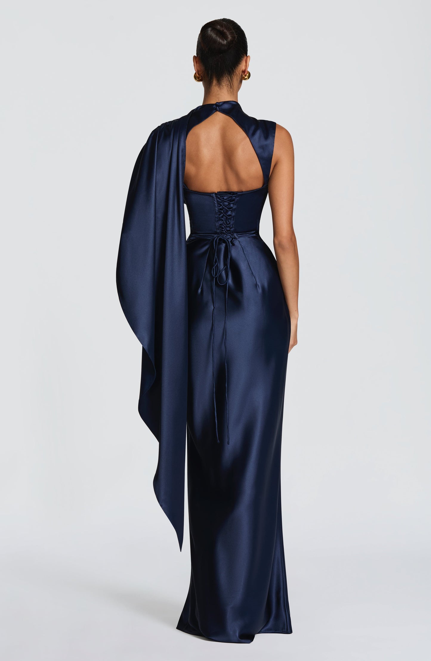 Robe Longue Avendra - Bleu marine