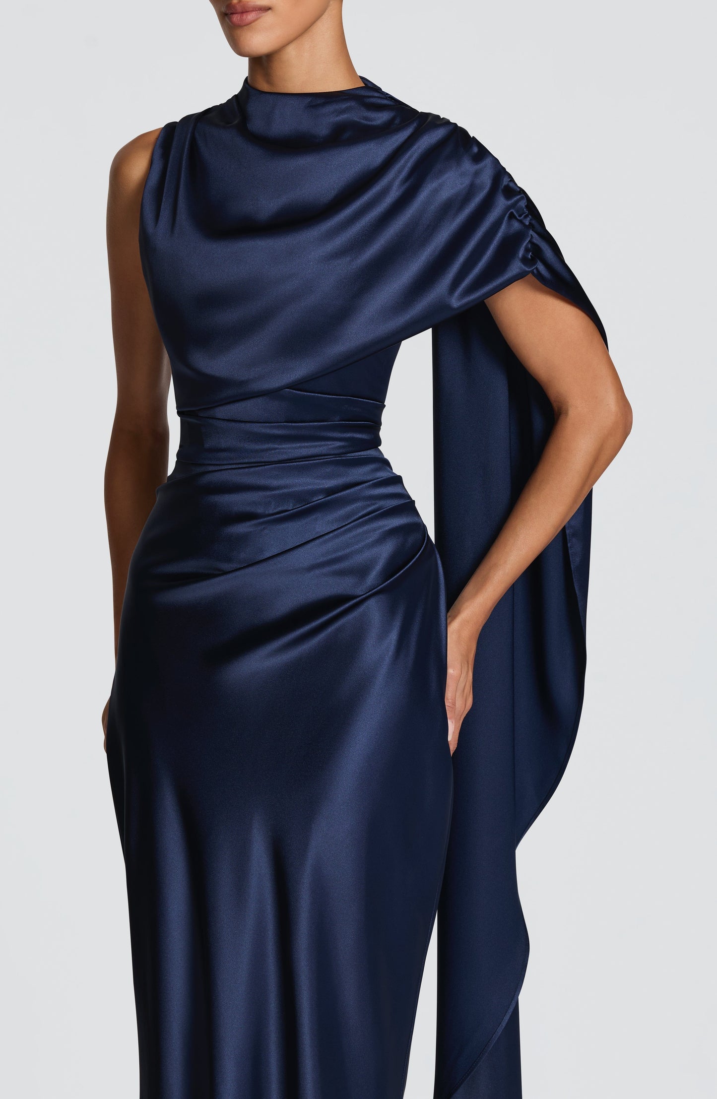 Robe Longue Avendra - Bleu marine