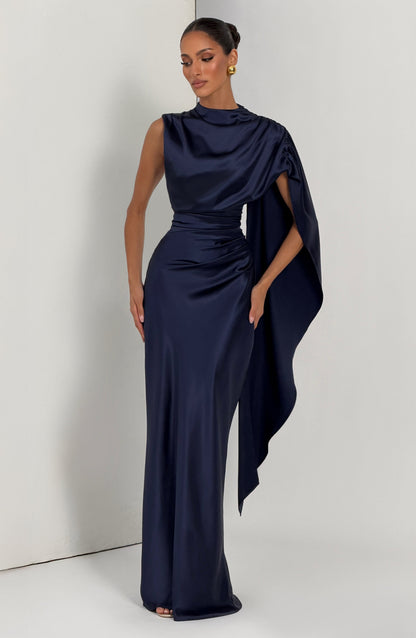 Robe Longue Avendra - Bleu marine