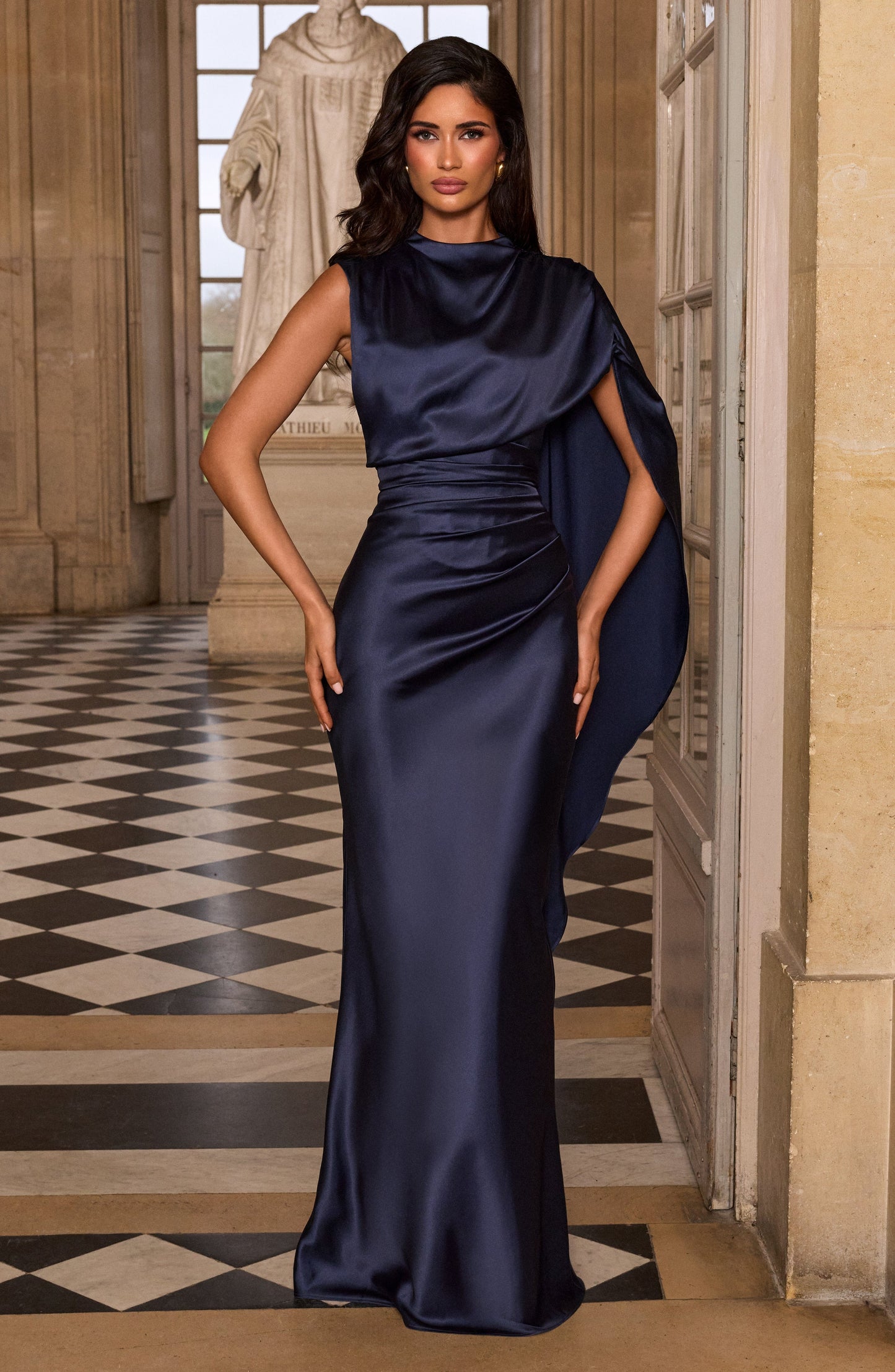 Robe Longue Avendra - Bleu marine