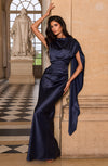 Robe Longue Avendra - Bleu marine