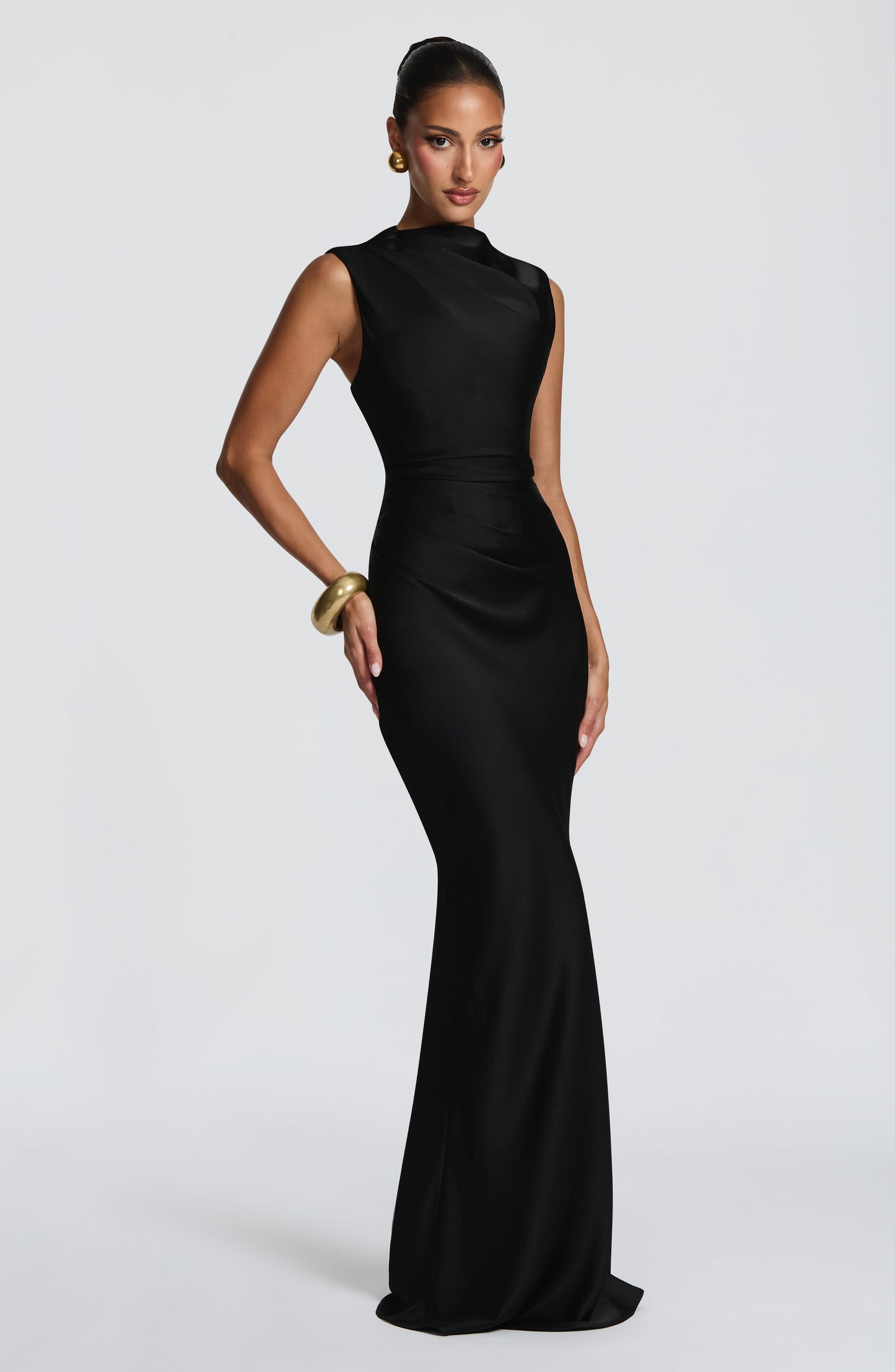 Robe Longue Avielle - Noir