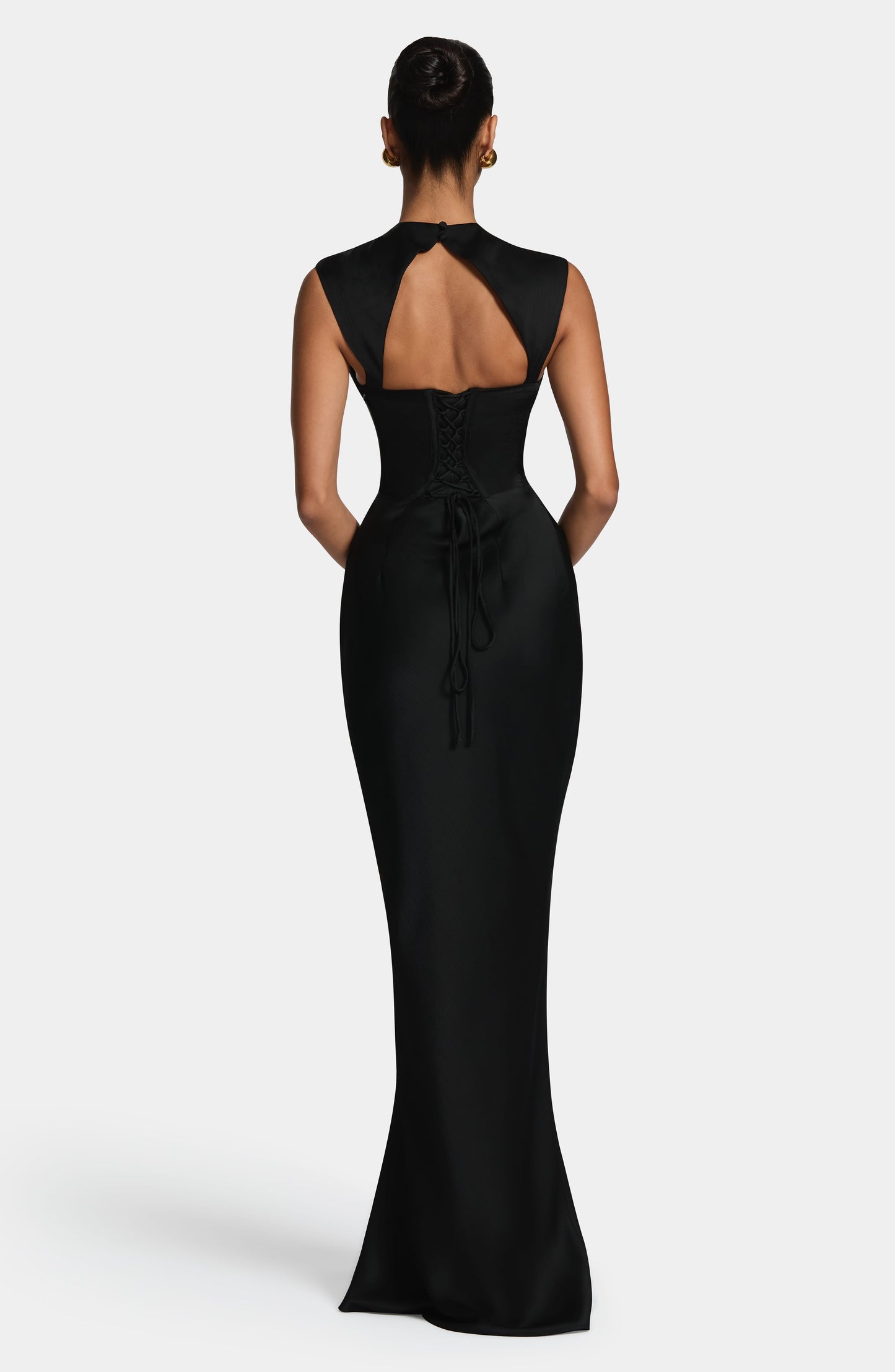 Robe Longue Avielle - Noir