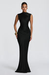 Robe Longue Avielle - Noir