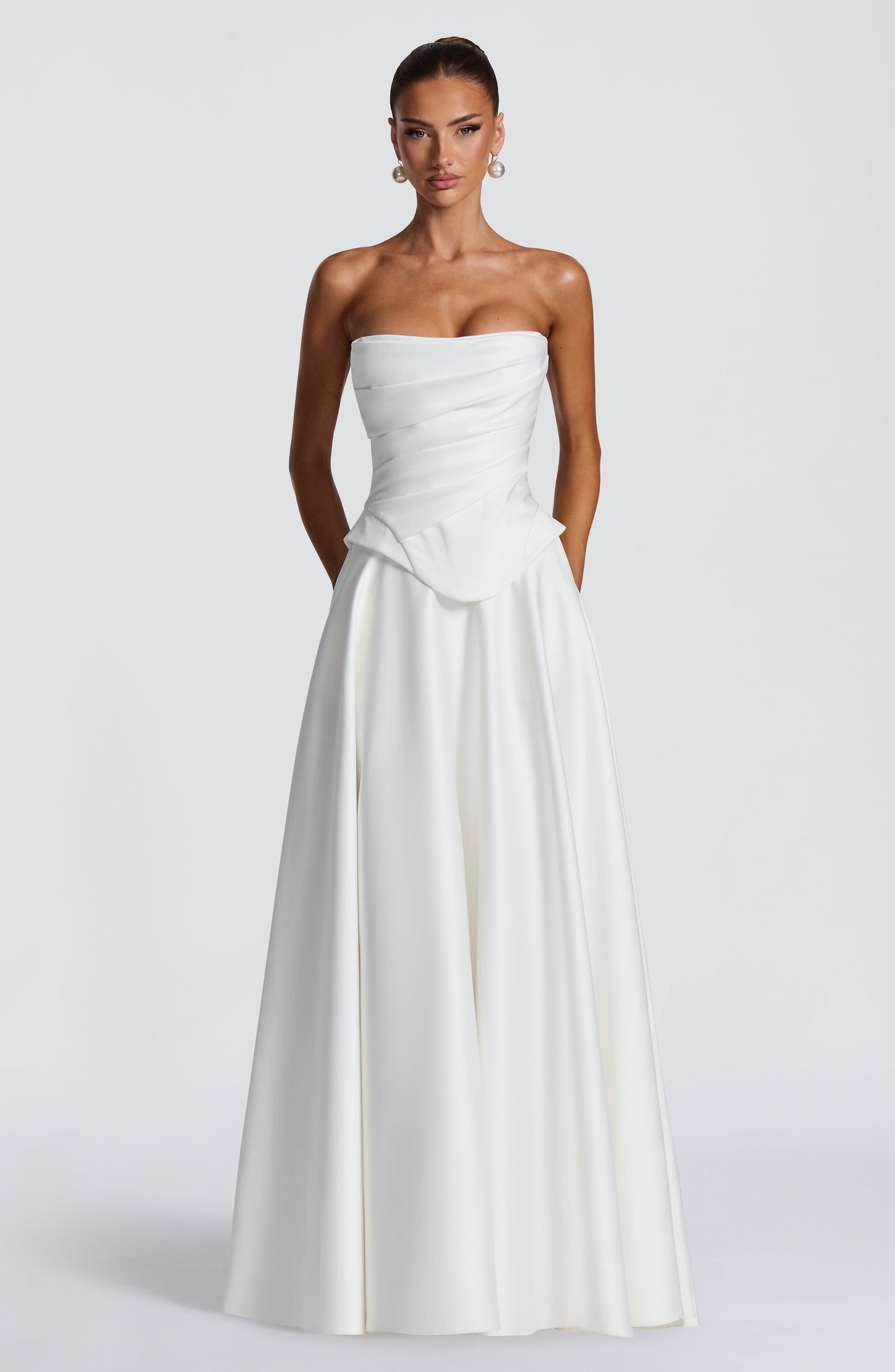 Ensemble Azolla Corset - Ivoire