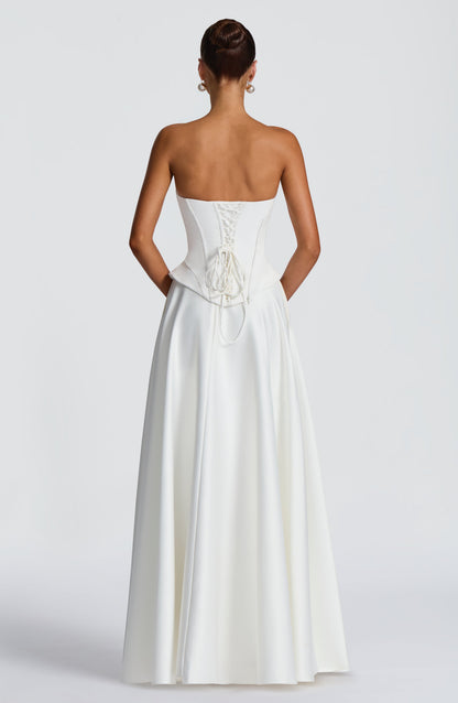 Ensemble Azolla Corset - Ivoire