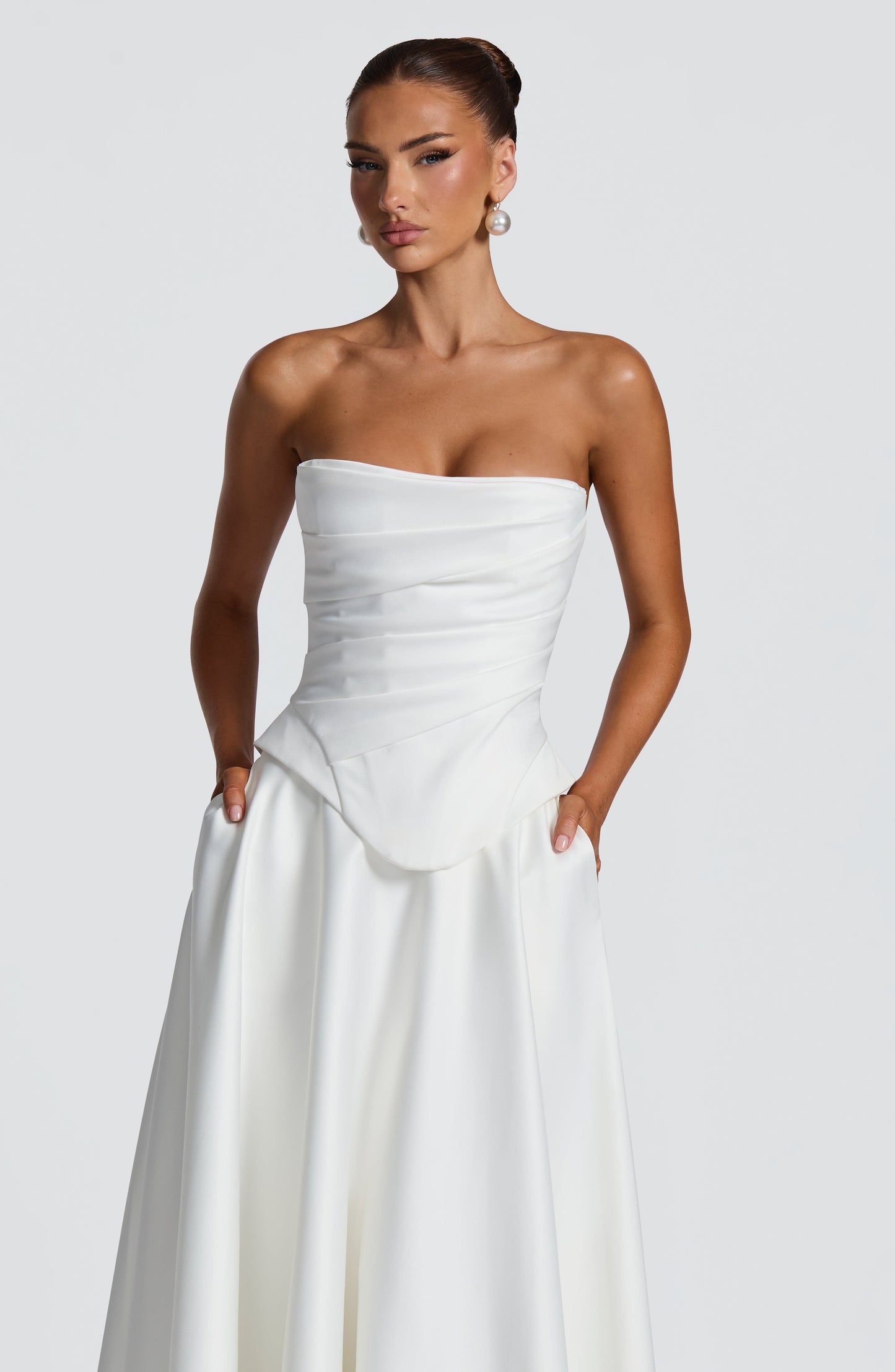 Ensemble Azolla Corset - Ivoire