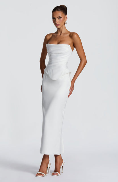 Ensemble Azolla Corset - Ivoire