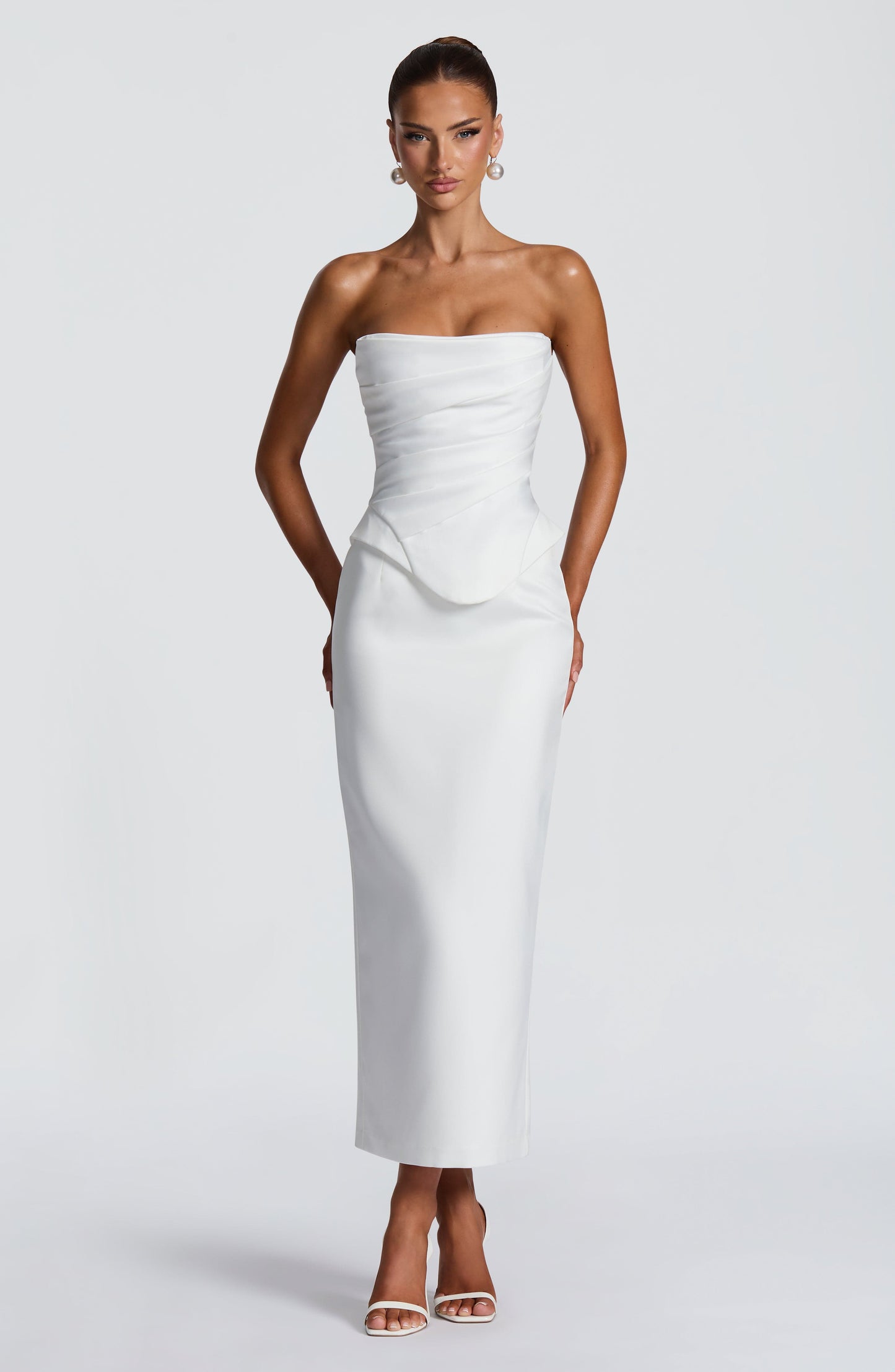 Ensemble Azolla Corset - Ivoire