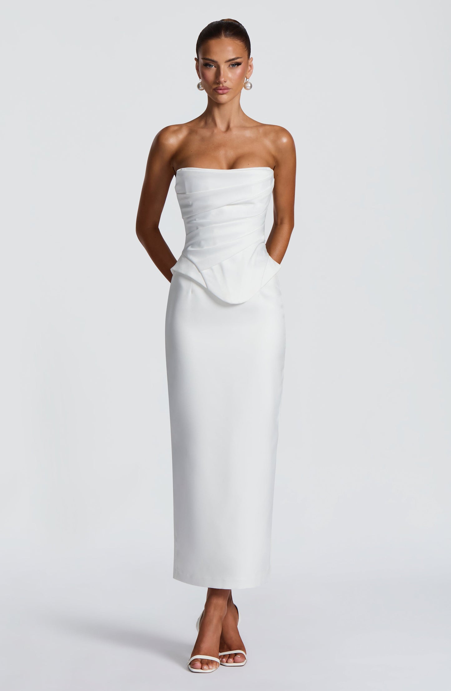 Ensemble Azolla Corset - Ivoire