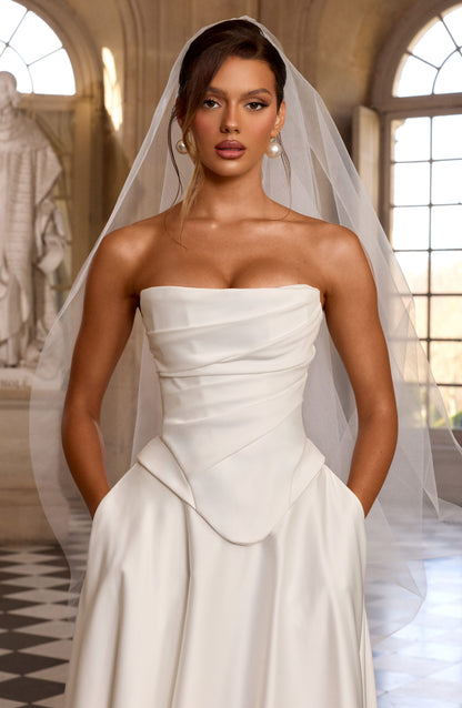 Ensemble Azolla Corset - Ivoire