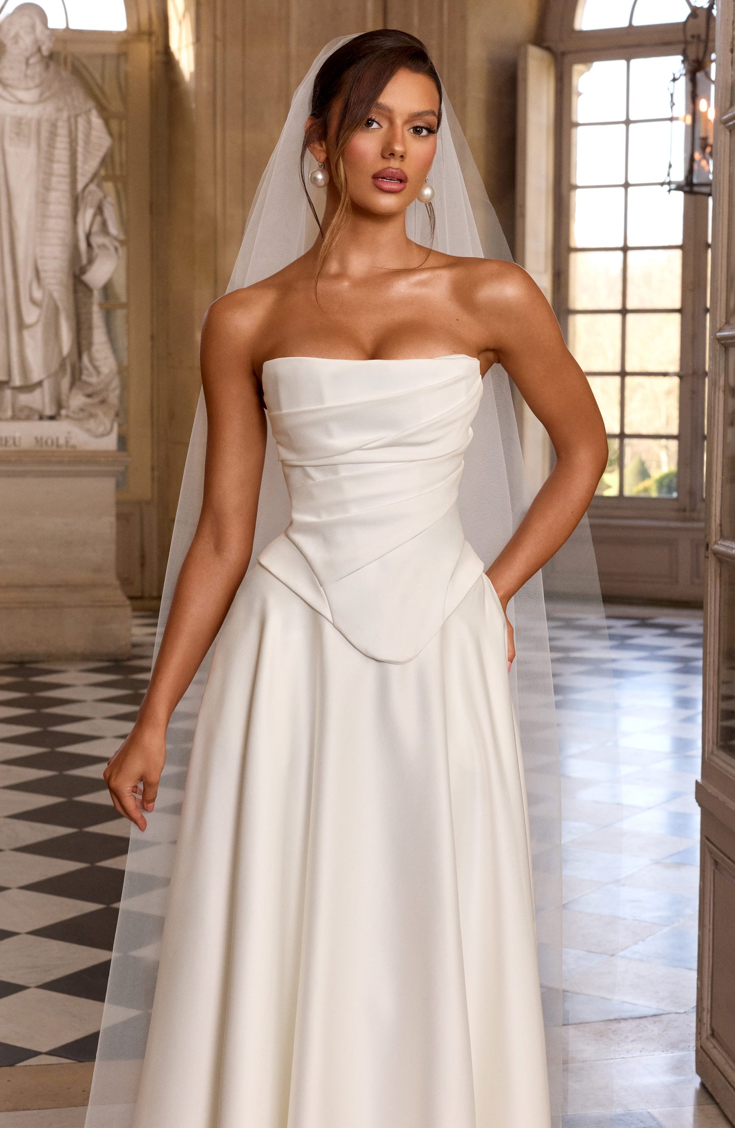 Ensemble Azolla Corset - Ivoire