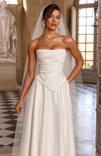 Ensemble Azolla Corset - Ivoire