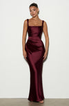 Robe Longue Robe - Cerise laquée