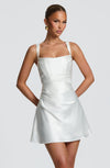 Robe Courte Calanthe - Ivoire