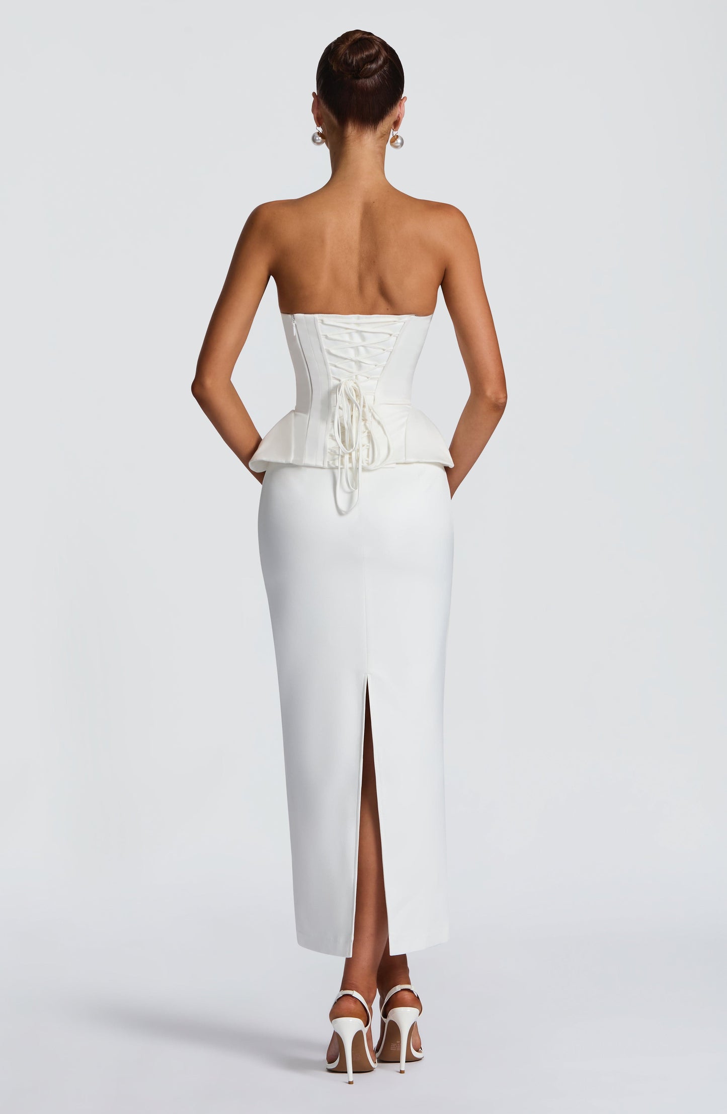 Robe Midi Calliope - Ivoire