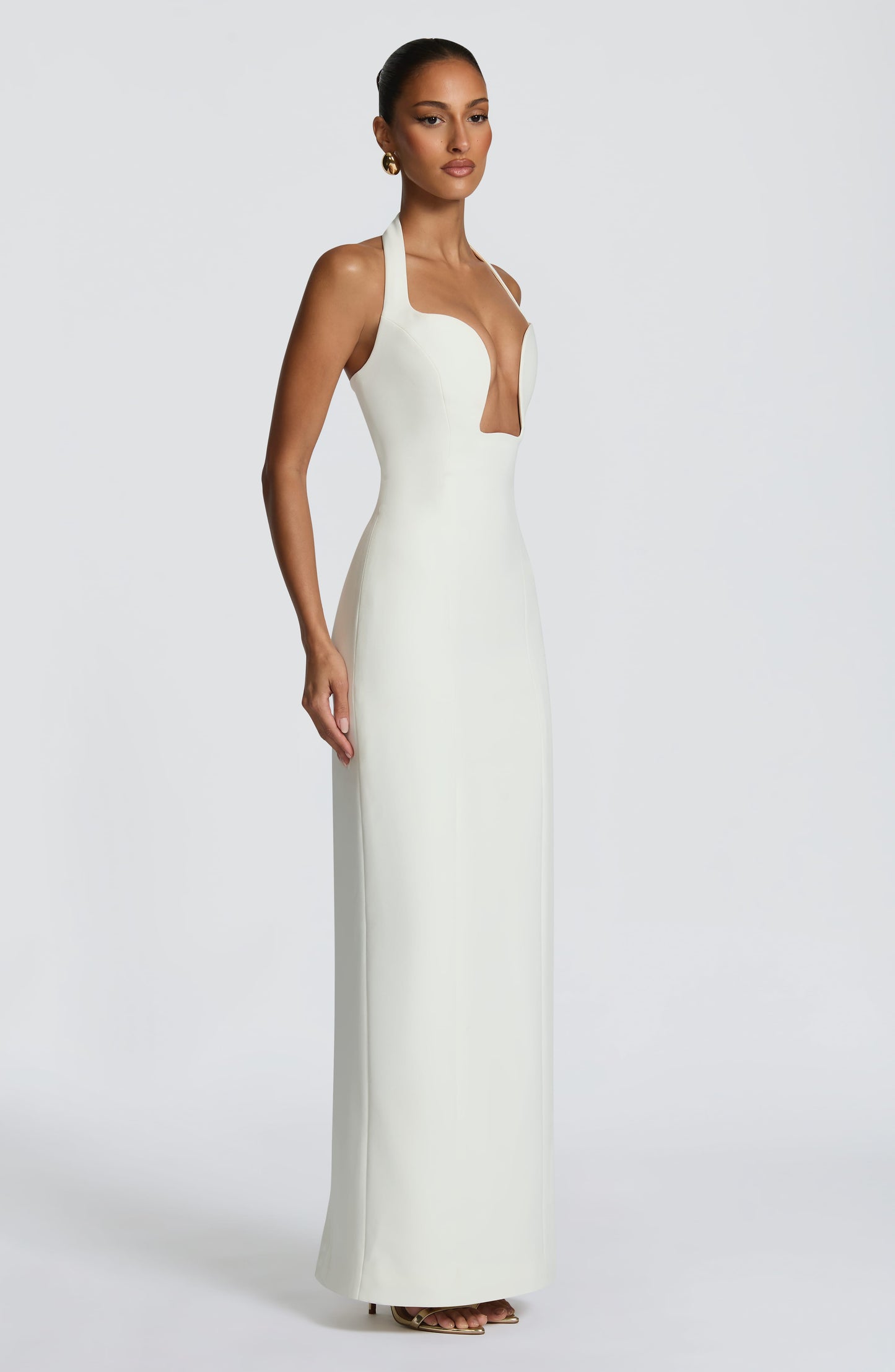 Robe Longue Charlotte - Ivoire