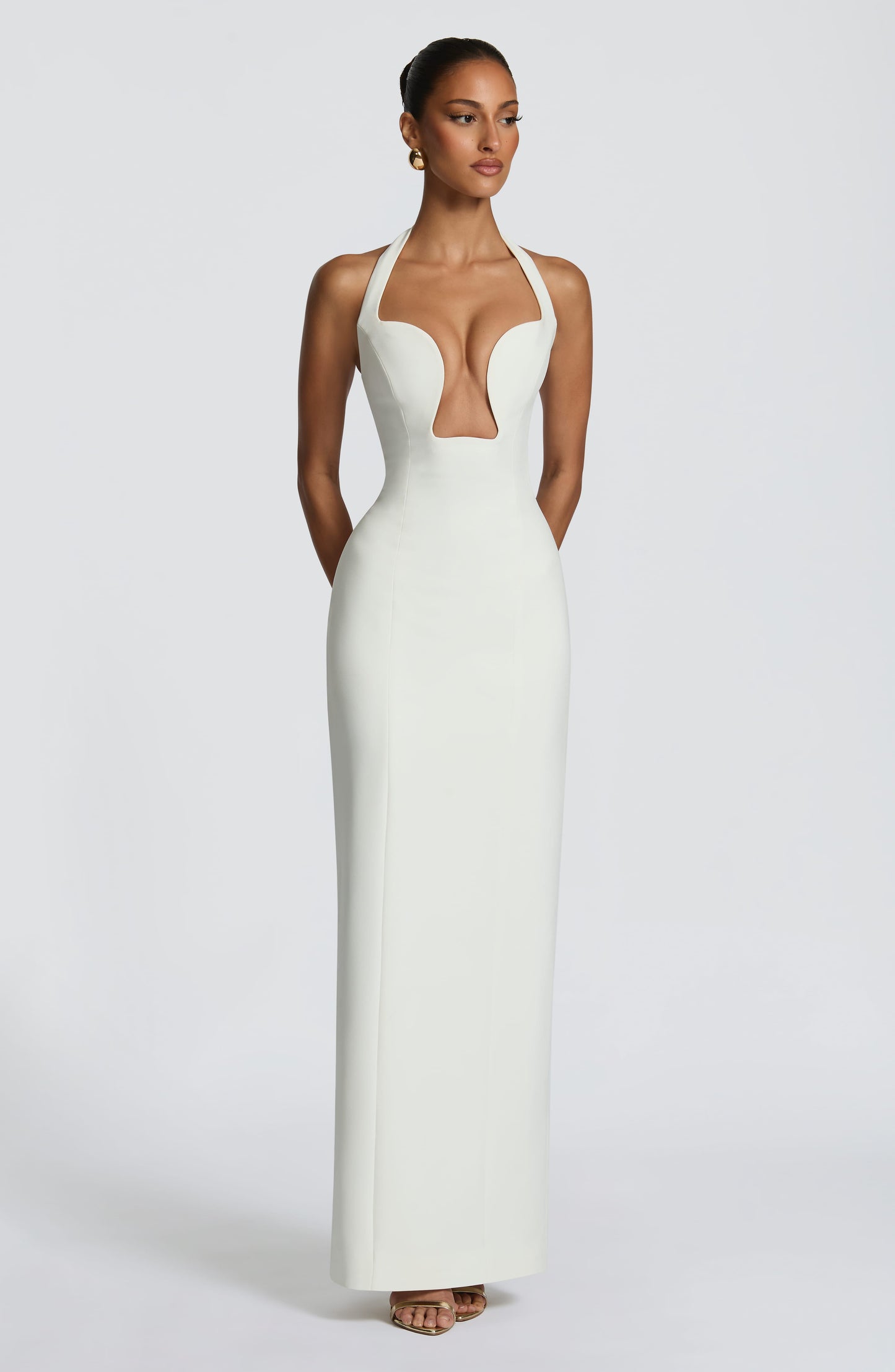 Robe Longue Charlotte - Ivoire