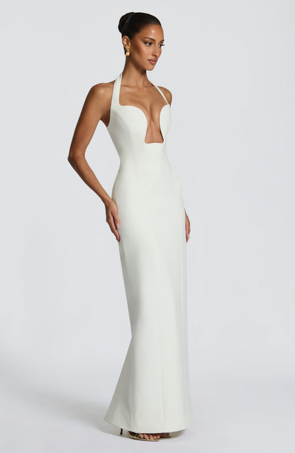 Robe Longue Charlotte - Ivoire