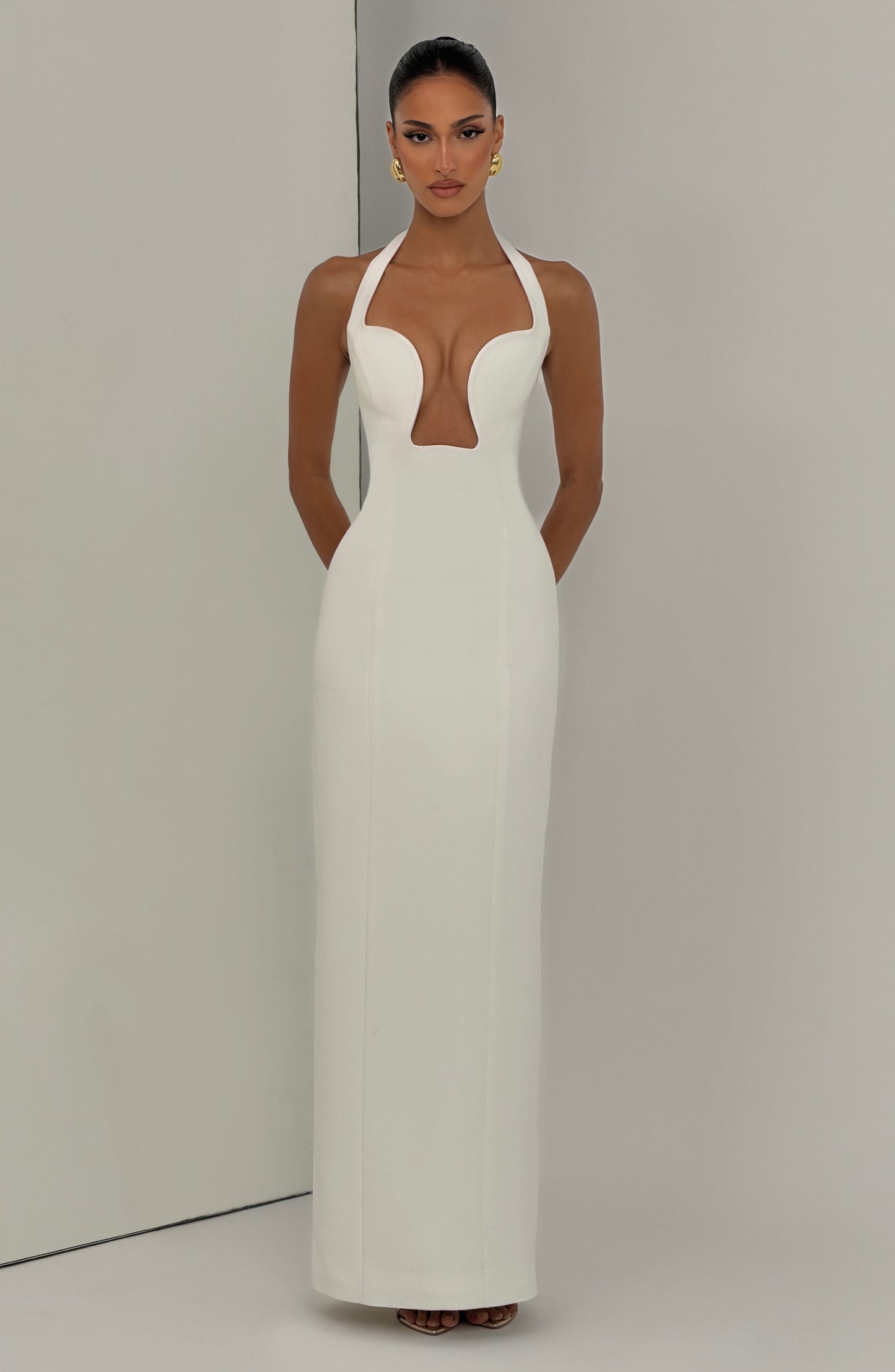 Robe Longue Charlotte - Ivoire